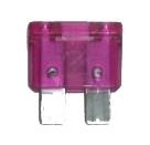 Standard fladsikring  3 amp. - violet